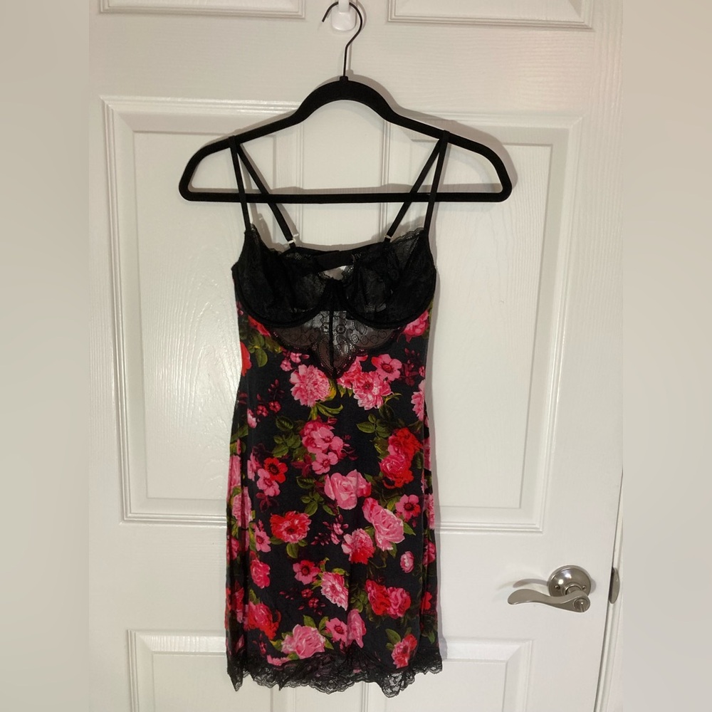 Victoria’s Secret Modal and Lace Cupped Mini Dress - Picture 3 of 5